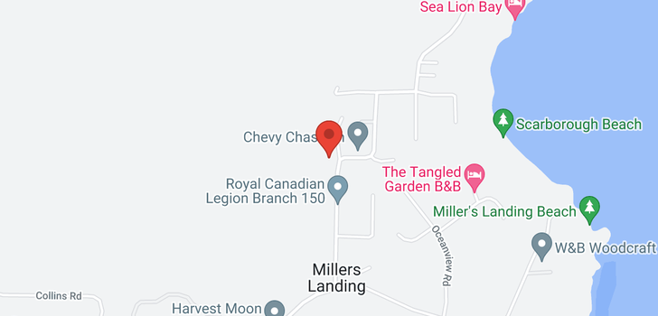 map of 1300 HILLCREST ROAD